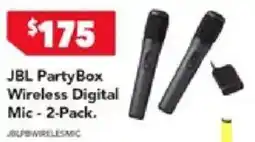 Harvey Norman Jbl party box wireless digital mic - 2-pack offer
