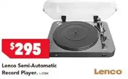 Harvey Norman Lenco semi-automatic record player offer