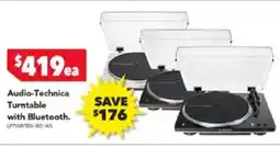 Harvey Norman Audio-technica turntable with bluetooth offer