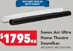 Harvey Norman Sonos arc ultra home theatre soundbar offer