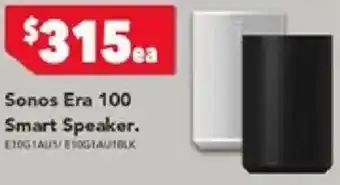 Harvey Norman Sonos era 100 smart speaker offer