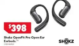Harvey Norman Shokz openfit pro open-ear earbuds offer