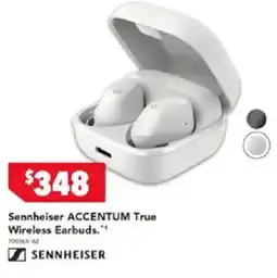 Harvey Norman Sennheiser accentum true wireless earbuds offer