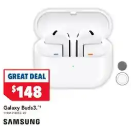 Harvey Norman Galaxy buds3 offer
