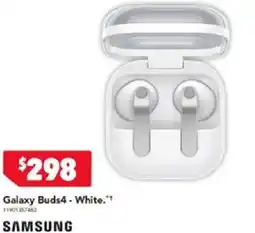 Harvey Norman Galaxy buds4 - white offer