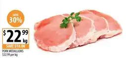 Supabarn Pork medallions offer