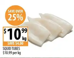 Supabarn Squid tubes offer
