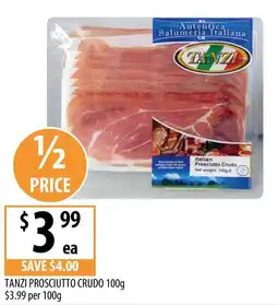 Supabarn Tanzi Prosciutto Crudo offer