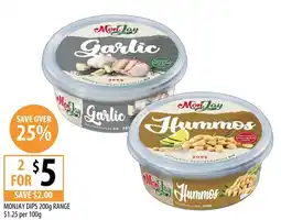 Supabarn Monjay dips offer