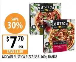 Supabarn Mccain rustica pizza offer