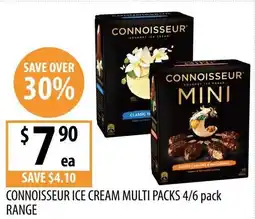 Supabarn Connoisseur ice cream multi packs offer