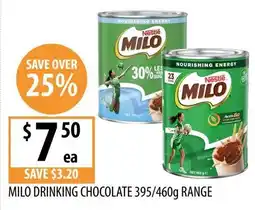 Supabarn Milo drinking chocolate offer