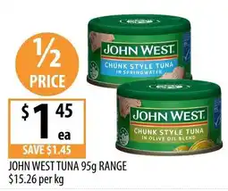 Supabarn John west tuna offer