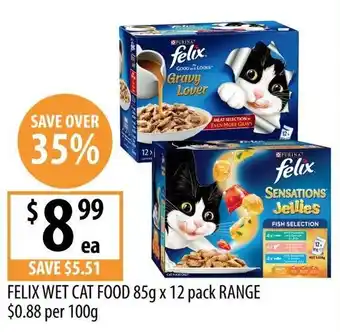 Supabarn Felix wet cat food offer