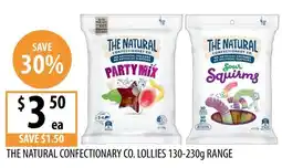 Supabarn The natural confectionary co. lollies offer