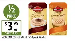 Supabarn Moccona coffee sachets offer