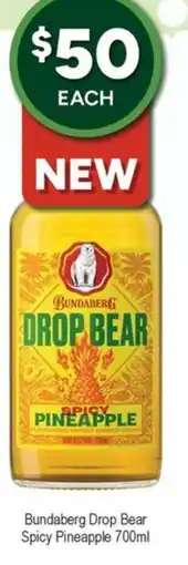 Bottler Bundaberg drop bear spicy pineapple offer