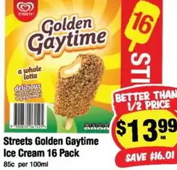 CORNETTS Streets golden gaytime ice cream offer