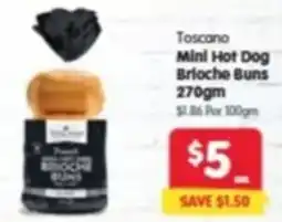 Spar Mini hot dog brioche buns offer
