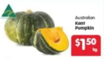 Spar Australian kent pumpkin offer