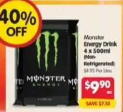 Spar Monster Energy Drink offer