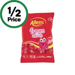 Woolworths Allen’s Medium Lolly Bags offer