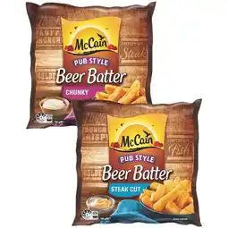 Woolworths McCain Beer Batter Chips β From the Freezer offer