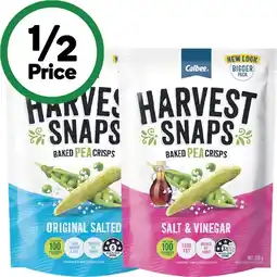 Woolworths Harvest Snaps Baked Pea Crisps offer