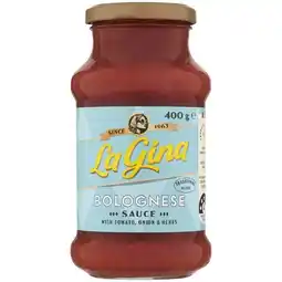 Woolworths La Gina Pasta Sauce offer
