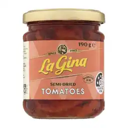 Woolworths La Gina Semi-Dried Tomatoes offer
