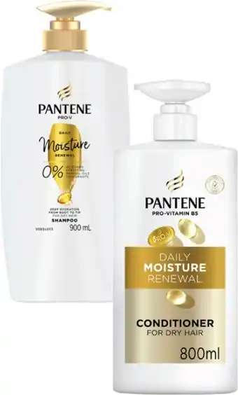 Coles Pantene Shampoo 900mL or Conditioner 800mL offer