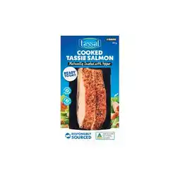 Woolworths Tassal Hot Smoked Salmon Peppercorn – From the Fridge offer