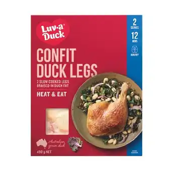 Woolworths Luv-A-Duck Confit Duck Legs offer