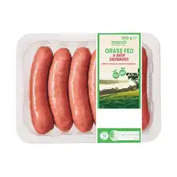 Woolworths Macro Australian Grass Fed Beef Sausages offer