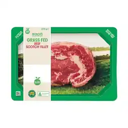 Woolworths Macro Australian Grass Fed Beef Scotch Fillet offer