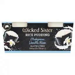 Woolworths Wicked Sister Desserts Twin Pack offer