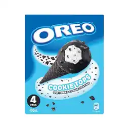 Woolworths Oreo Cookie Top Ice Cream Cones offer