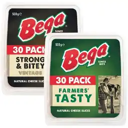 Woolworths Bega Cheese Slices – From the Fridge offer