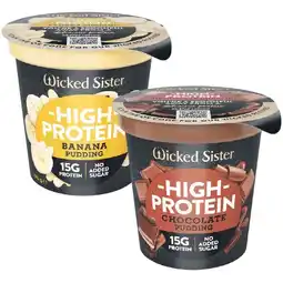 Woolworths Wicked Sister High Protein Pudding Pot offer