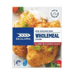 Woolworths Sealord Hoki Fish Fillets offer