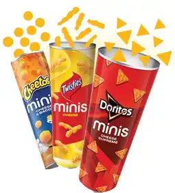 Coles Cheetos, Twisties or Doritos Minis 90g-150g offer
