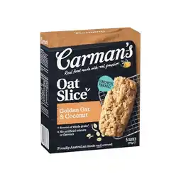 Woolworths Carman’s Oat Slice offer