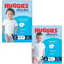 Woolworths Huggies Ultra Dry Nappies offer
