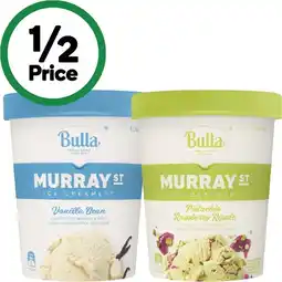 Woolworths Bulla Murray St Ice Cream Tubs offer