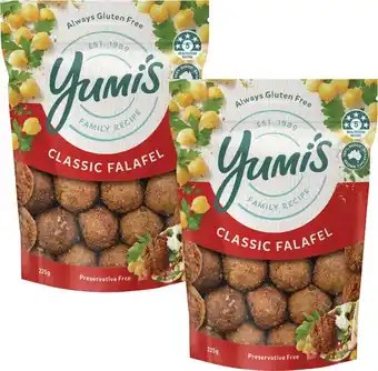 Coles Yumi's Falafel offer