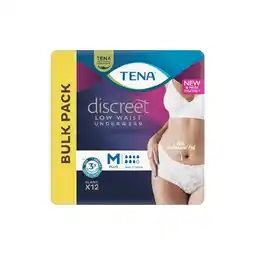 Woolworths TENA Incontinence Pants Discreet Low Waist Women offer