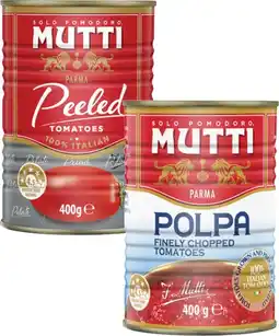 Coles Mutti Tomatoes offer