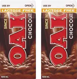 Coles Oak Flavoured Milk offer