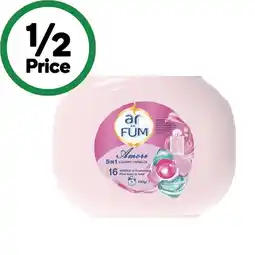 Woolworths Ar fum 5 in 1 laundry capsules offer