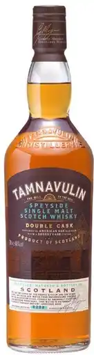 Coles Tamnavulin Double Cask Single Malt Scotch Whisky offer